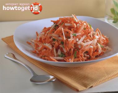 Салат из тертой моркови: 9 простых рецептов